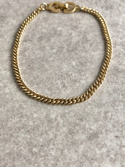 Christian Dior Bracelet Gold Vintage t74wam