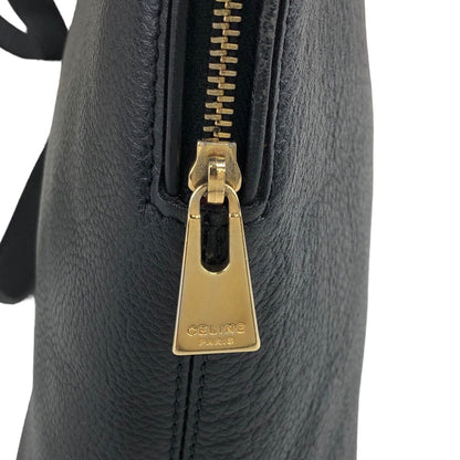 CELINE Toggle Clasp Shoulder bag Black Vintage z5i6dh