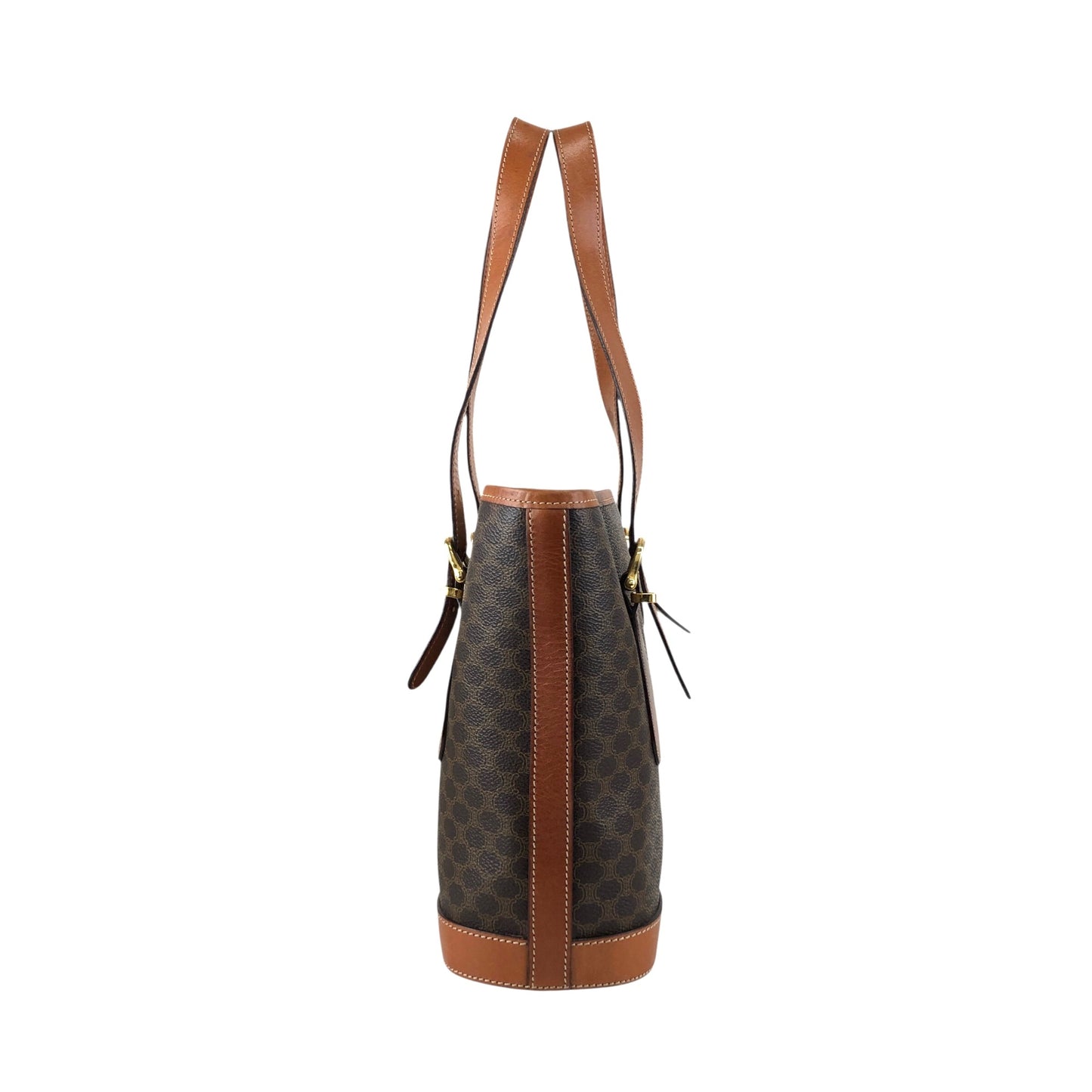 CELINE Macadam Blason Totebag Brown Vintage wfn3fv