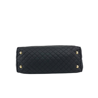 PRADA Logo Totebag Black Vintage eg4mx4