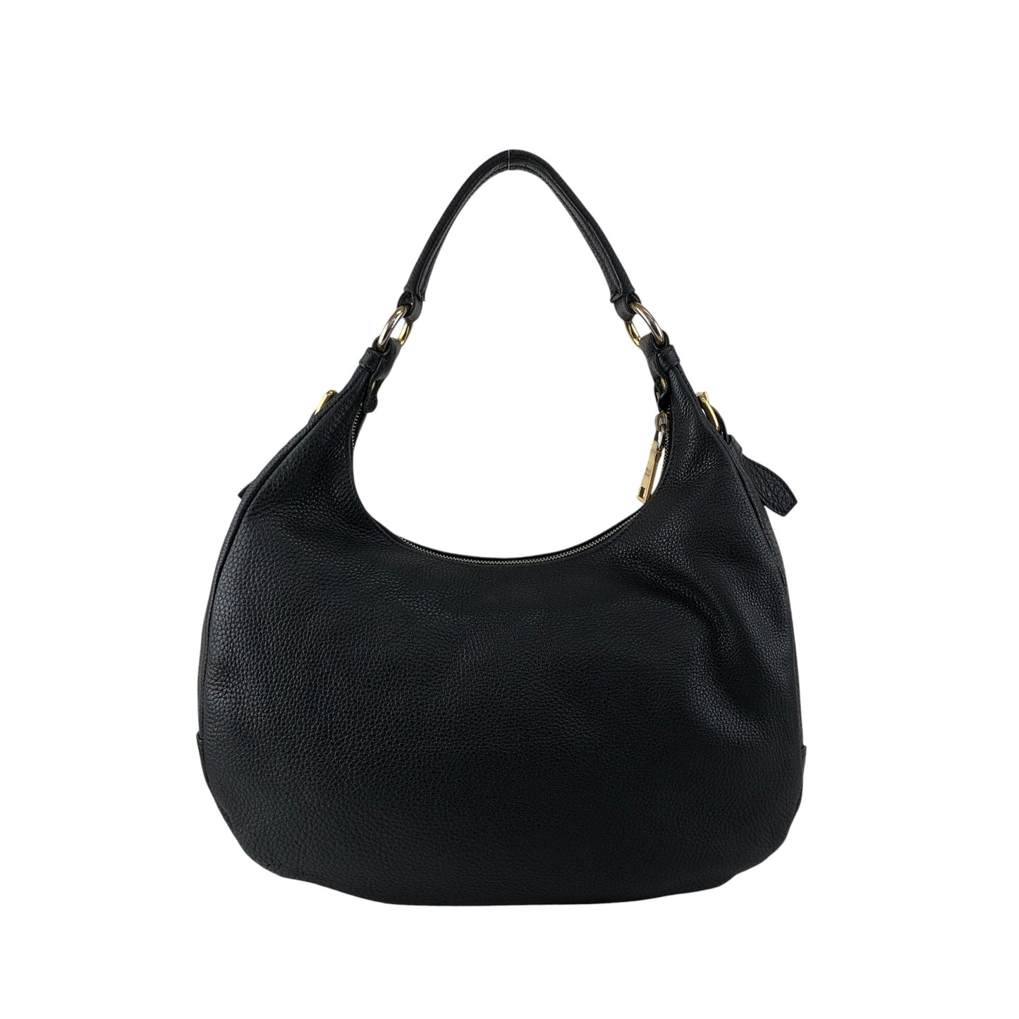 PRADA Logo Shoulder bag Black Vintage 85ce8c