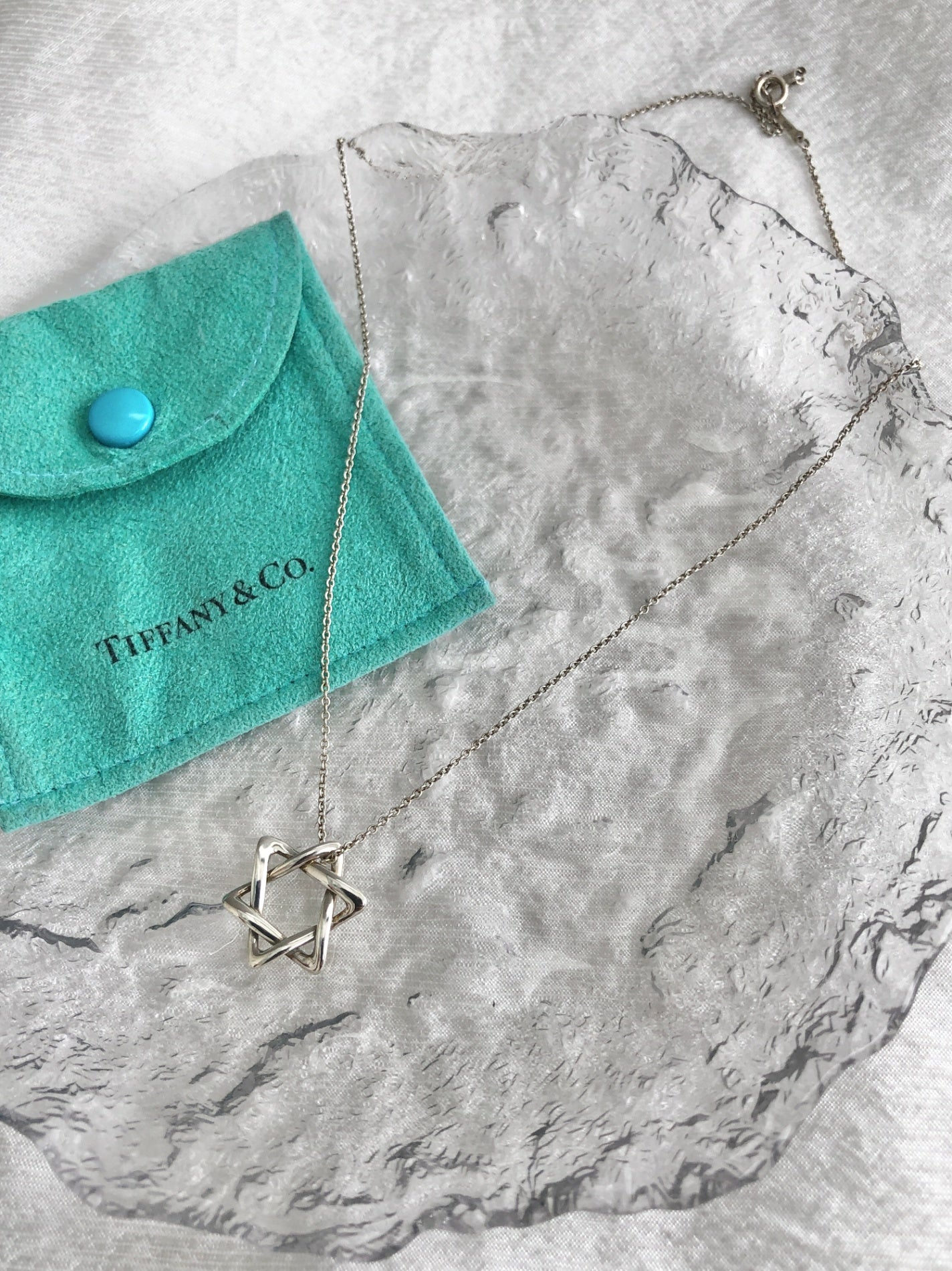 Tiffany & Co. SILVER925 Necklace Silver Vintage sdyusv