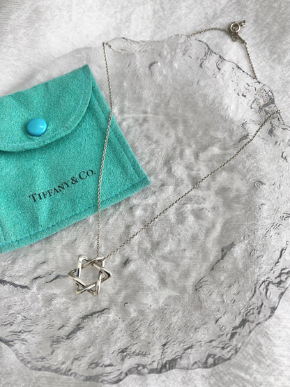 Tiffany & Co. SILVER925 Necklace Silver Vintage sdyusv
