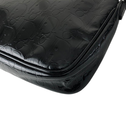 Christian Dior Trotter Small Chain Handbag Black Vintage 5zy6xf