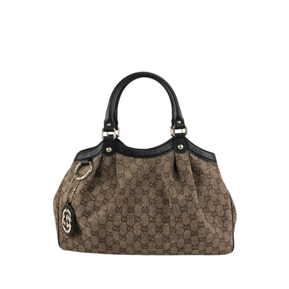 GUCCI GG Canvas Totebag Brown SUKEY Vintage cyznyp
