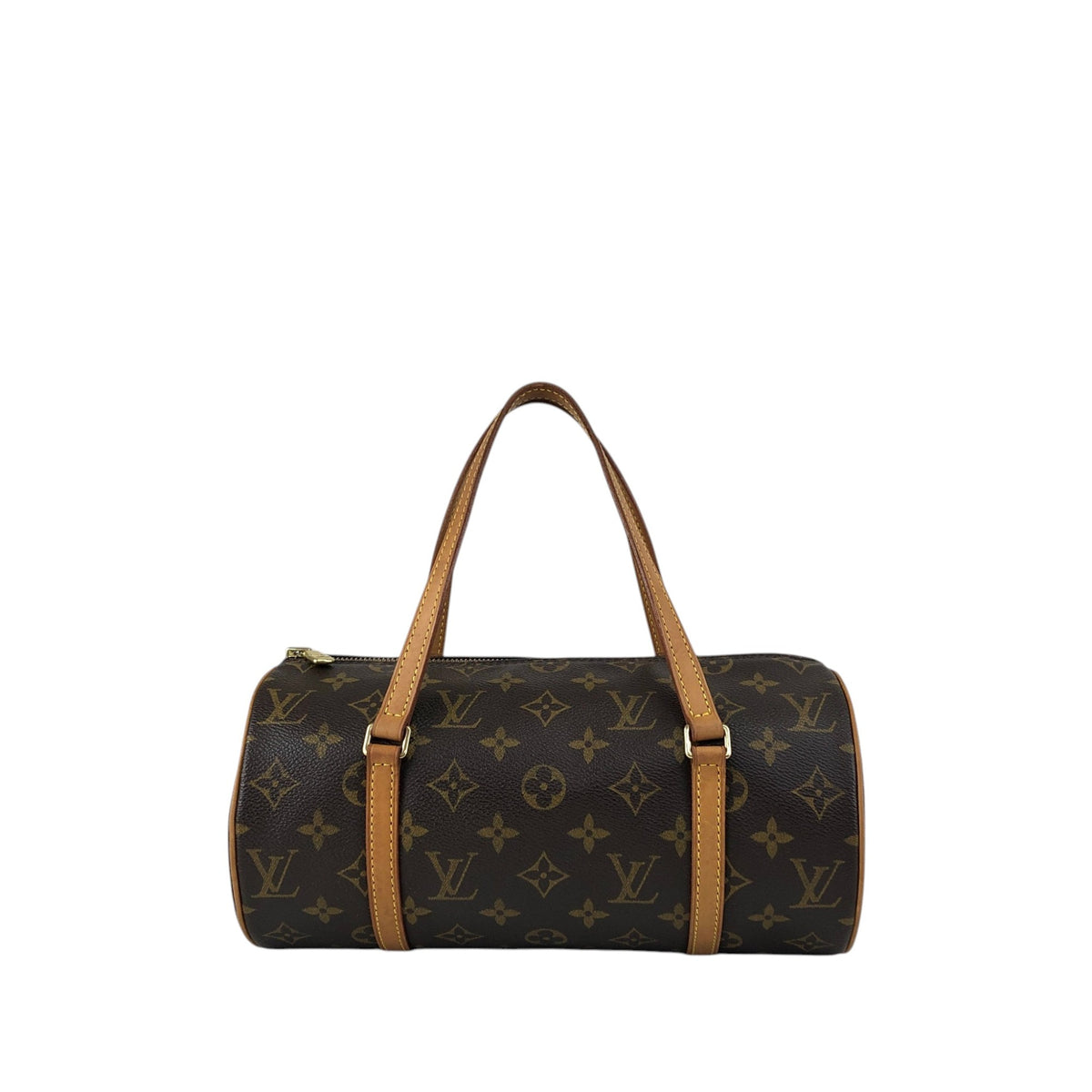 LOUIS VUITTON Monogram Handbag Brown M51386 Vintage nkwxhm