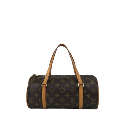 LOUIS VUITTON Monogram Handbag Brown M51386 Vintage nkwxhm