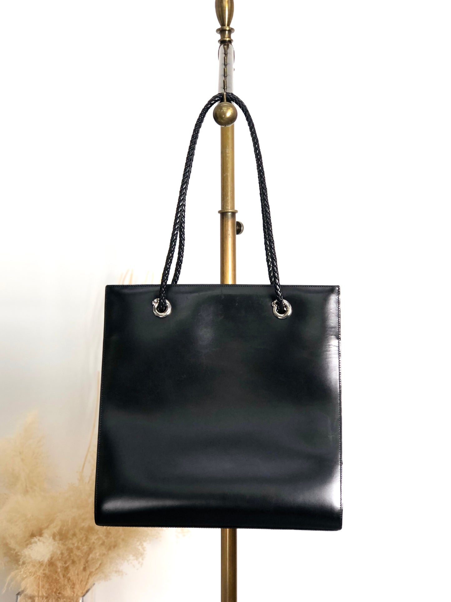 Cartier Handbag Black Vintage pk4pc8