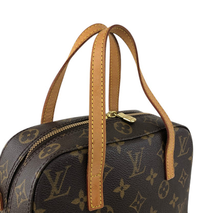 LOUIS VUITTON Monogram Two-way Handbag Shoulder bag Brown M47500 Vintage 8y7es4