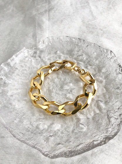 Christian Dior Chain Bracelet Gold Vintage c3u5c2