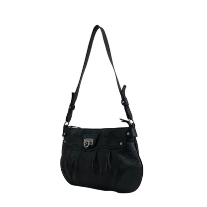 Salvatore Ferragamo Gancini   Shoulder bag Black Vintage 7d7bxa