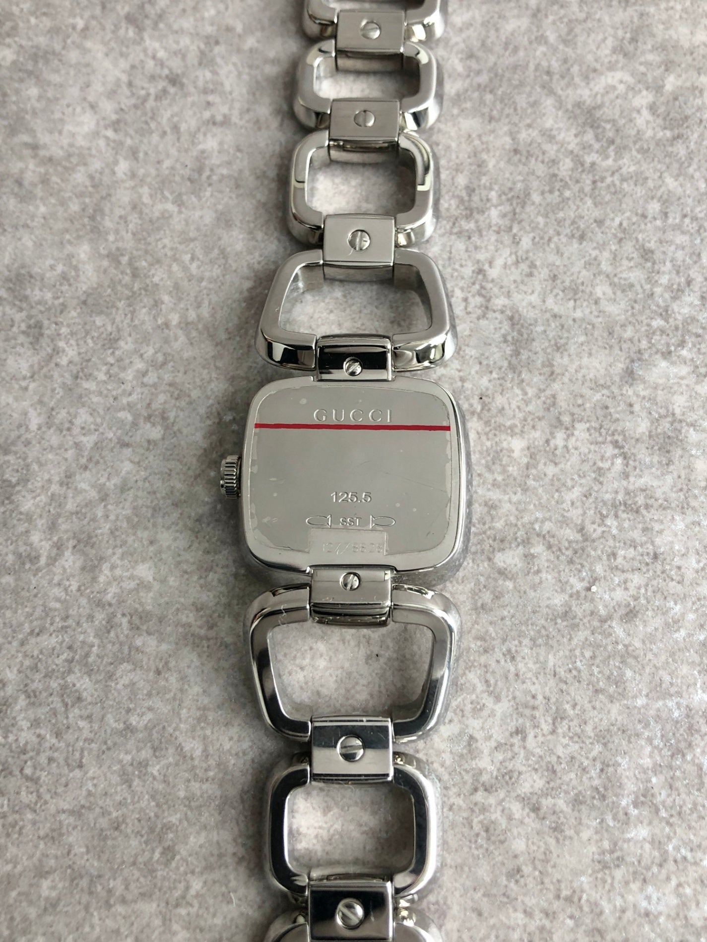GUCCI Watch Silver Vintage 3xed2i – VintageShop solo