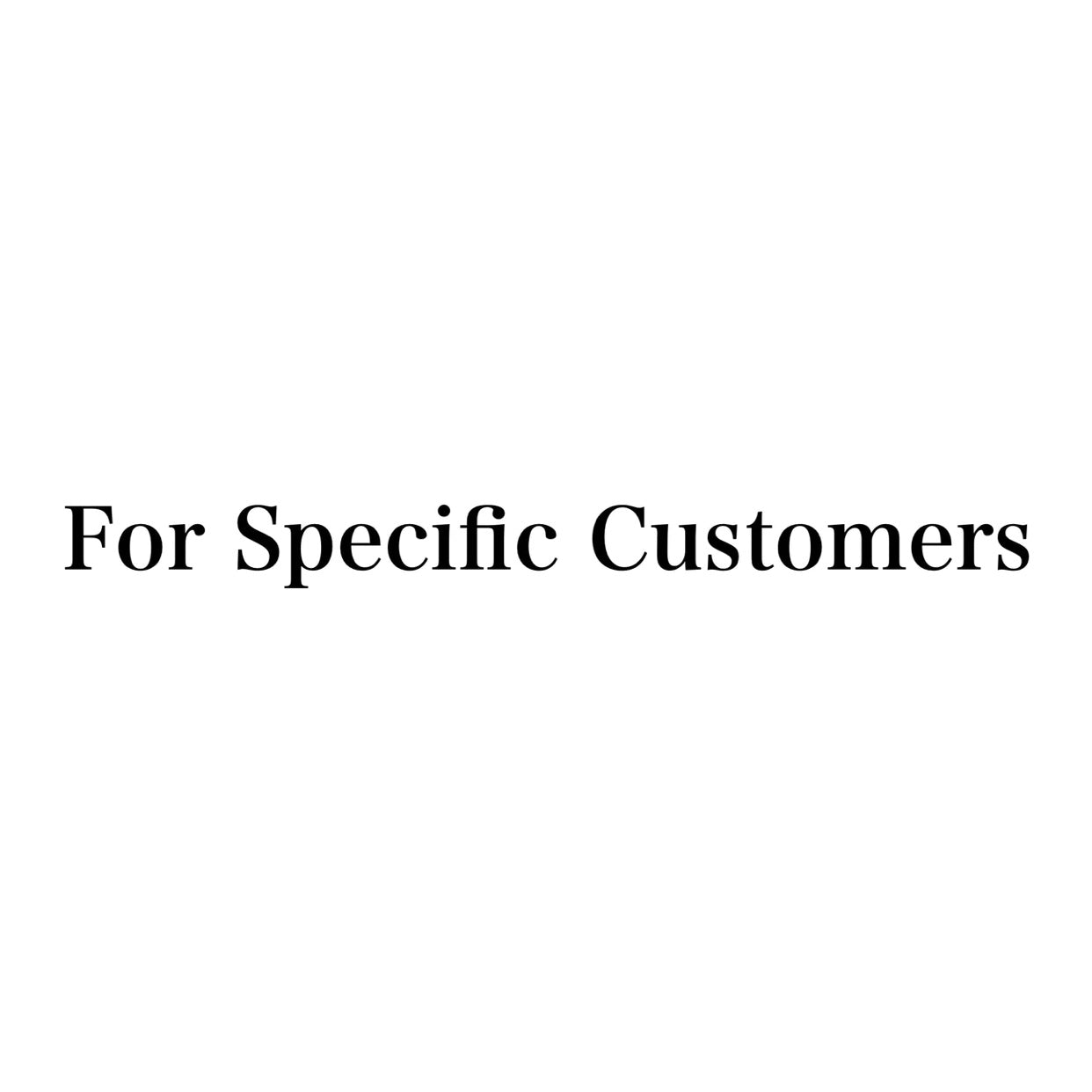 For Specific Customer　ddfcj2