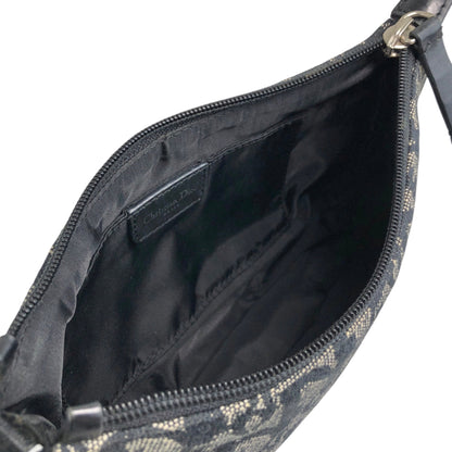 Christian Dior Trotter Shoulder bag Black Vintage vw744d