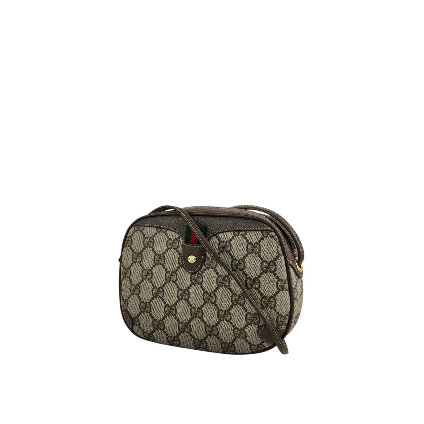 GUCCI Sherry Line Shoulder bag Brown Vintage jvfkhp