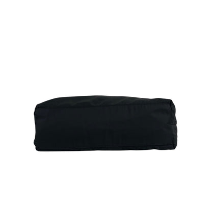 PRADA Tessuto Triangle Logo Totebag Black Vintage jztkxu