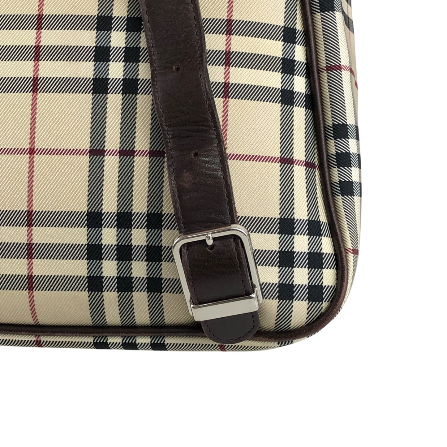 BURBERRY Nova Check Backpack Beige Vintage anxvnm
