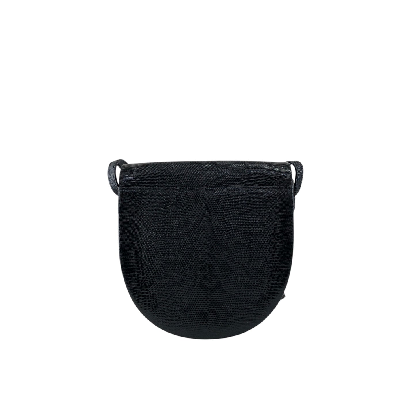 Yves Saint Laurent YSL Logo Shoulder bag Black Vintage 5hfhbh