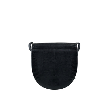 Yves Saint Laurent YSL Logo Shoulder bag Black Vintage 5hfhbh