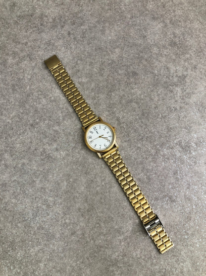 Yves Saint Laurent YSL Logo Watch Gold Vintage fs4ma2