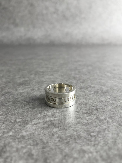 Tiffany & Co. SILVER925 Ring Silver Vintage 8apvhx
