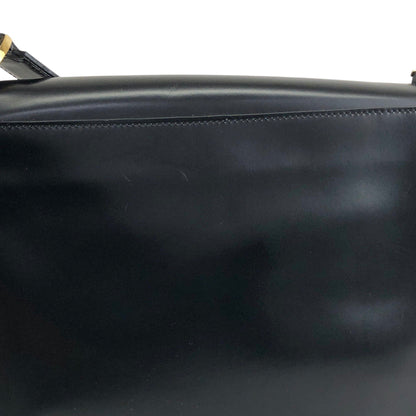Christian Dior Logo Shoulder bag Black Vintage n2ss5w