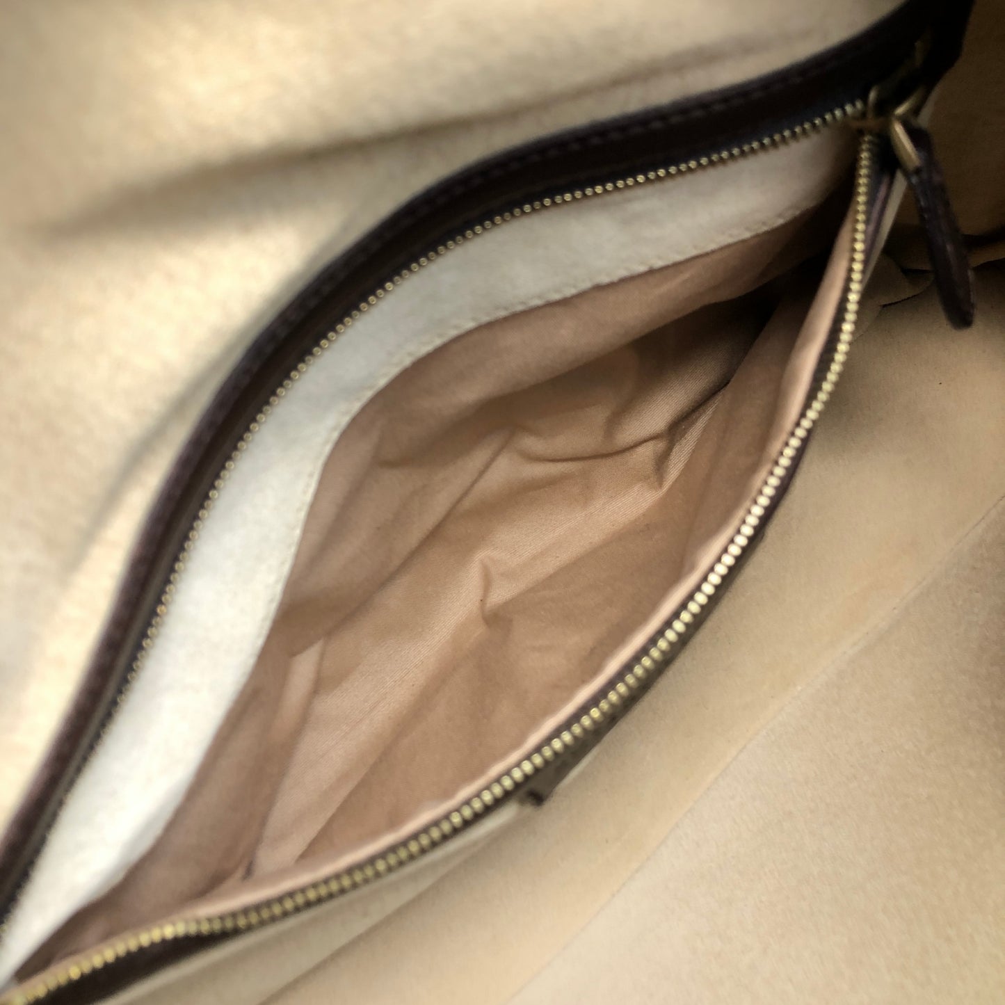 Bottega Veneta Intrecciato Padlock Boston bag Handbag Brown Vintage 2knttm