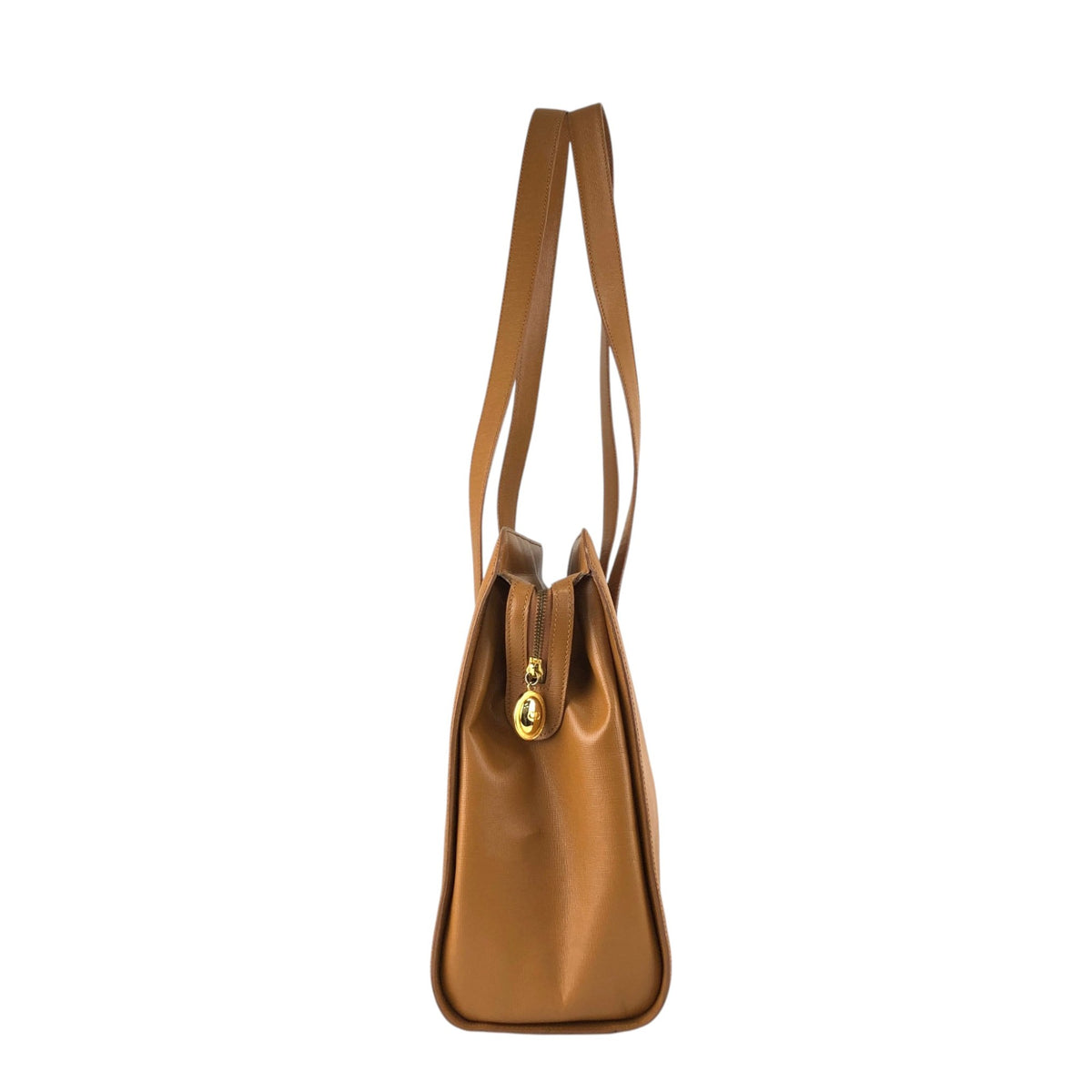 Christian Dior CD Logo Handbag Totebag Brown Vintage i5u28h
