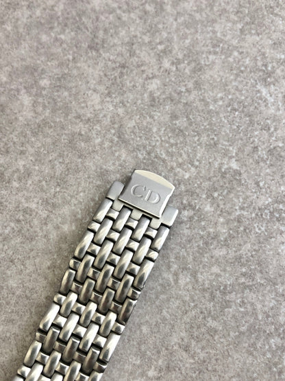 Christian Dior Watch Silver Vintage bjufnr