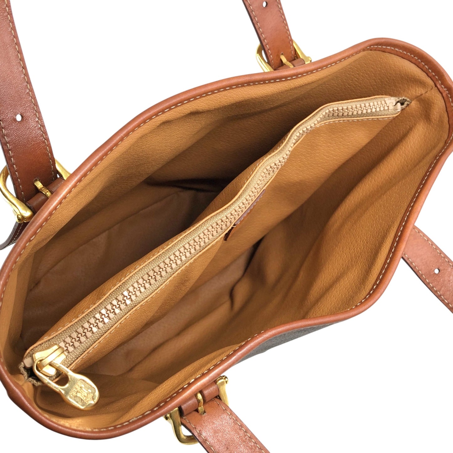 CELINE Macadam Blason Totebag Brown Vintage 6im6cj