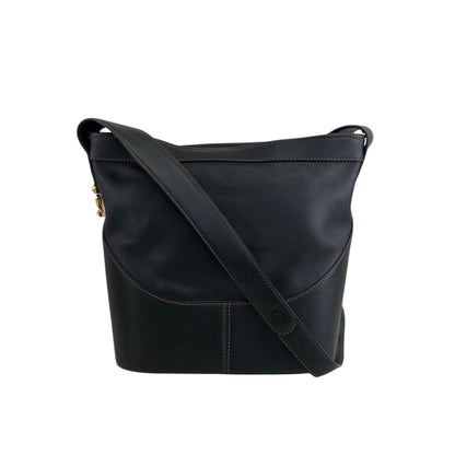 LOEWE Charm Shoulder bag Black Vintage zkuvfd