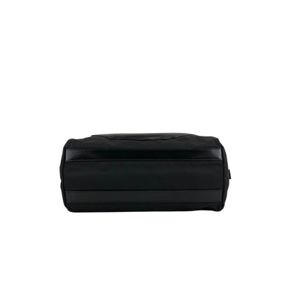 PRADA Logo Small Boston bag Handbag Black Vintage jr8c8e