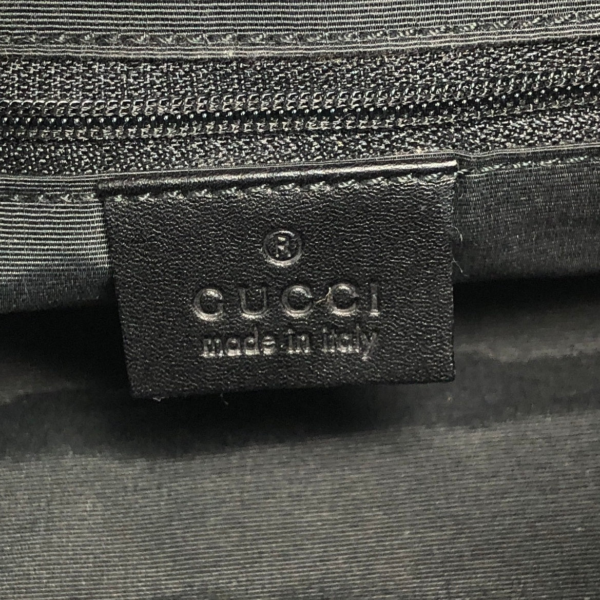 GUCCI GG Canvas Shoulder bag Black Vintage hgsb6r