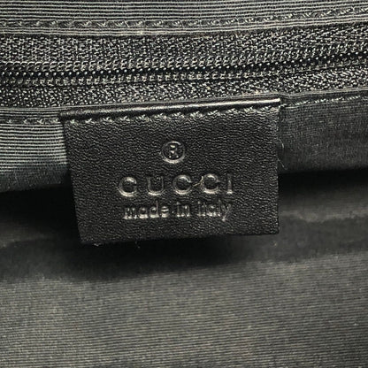 GUCCI GG Canvas Shoulder bag Black Vintage hgsb6r