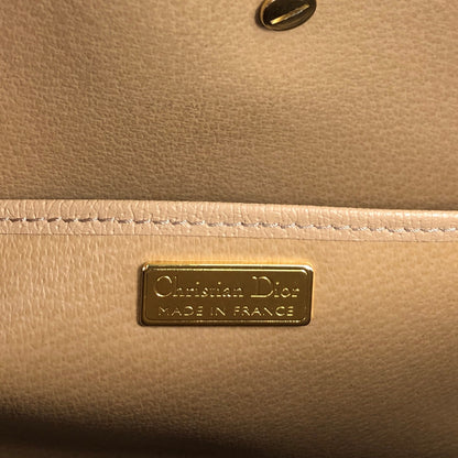 Christian Dior Trotter Round Shoulder bag Black Vintage texmwr