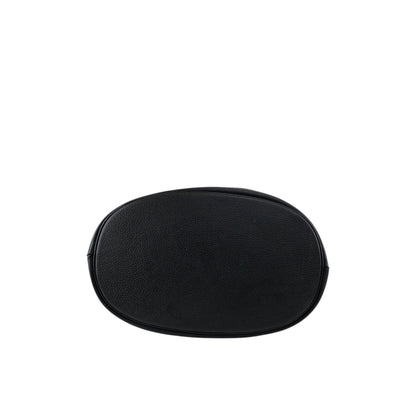 Yves Saint Laurent YSL Logo Drawstring Shoulder bag Black Vintage 3jig7u