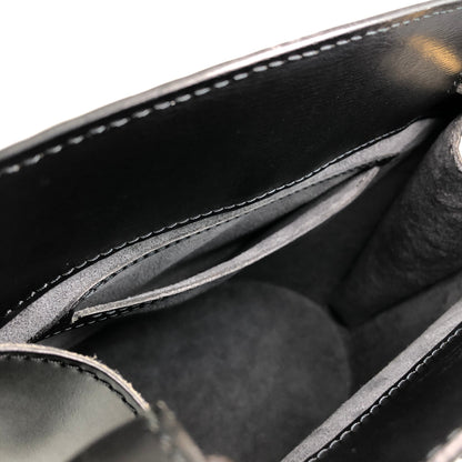 LOUIS VUITTON Epi Turn Lock Shoulder bag Black Vintage 7snrnp
