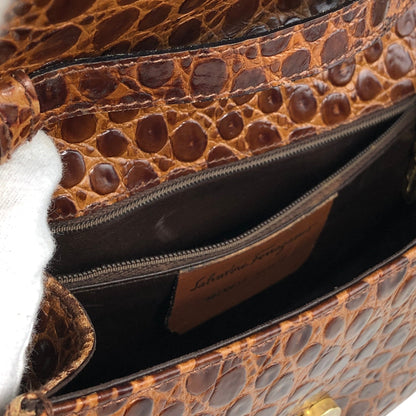 Salvatore Ferragamo Shoulder bag Brown Vintage 3nujzn