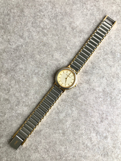 Yves Saint Laurent Quartz Watch Silver Vintage 42biih