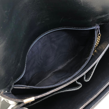 CELINE Triomphe Shoulder bag Dark Navy Vintage nfun5m