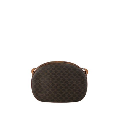 CELINE Macadam Blason Shoulder bag Brown Vintage 6vn8af