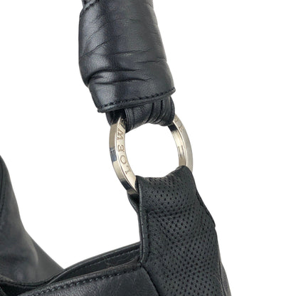 LOEWE Anagram Shoulder bag Hobobag Black Vintage 4gd3uv