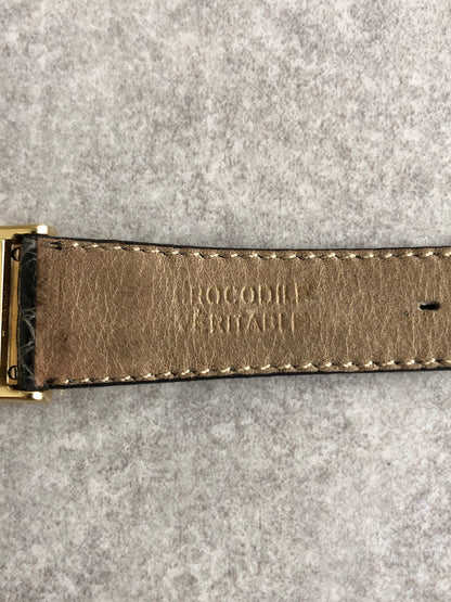 Christian Dior CD Logo Watch Gold Vintage a2gt8i