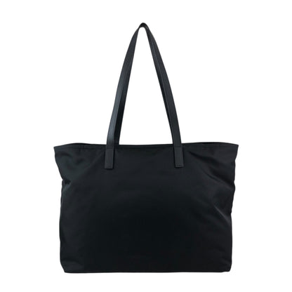 PRADA Tessuto Triangle Logo Totebag Black Vintage 3zhhwr