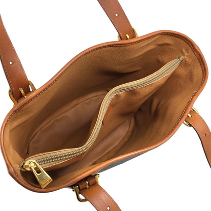 CELINE Macadam Blason Totebag Brown Vintage 53y3ej