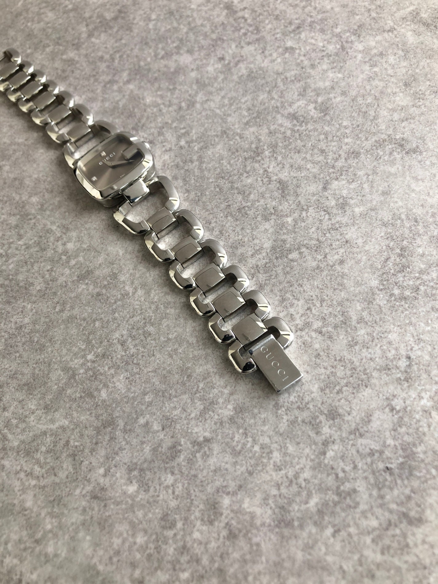 GUCCI Watch Silver Vintage 3xed2i – VintageShop solo