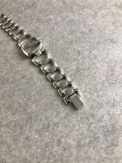 GUCCI Watch Silver Vintage 3xed2i