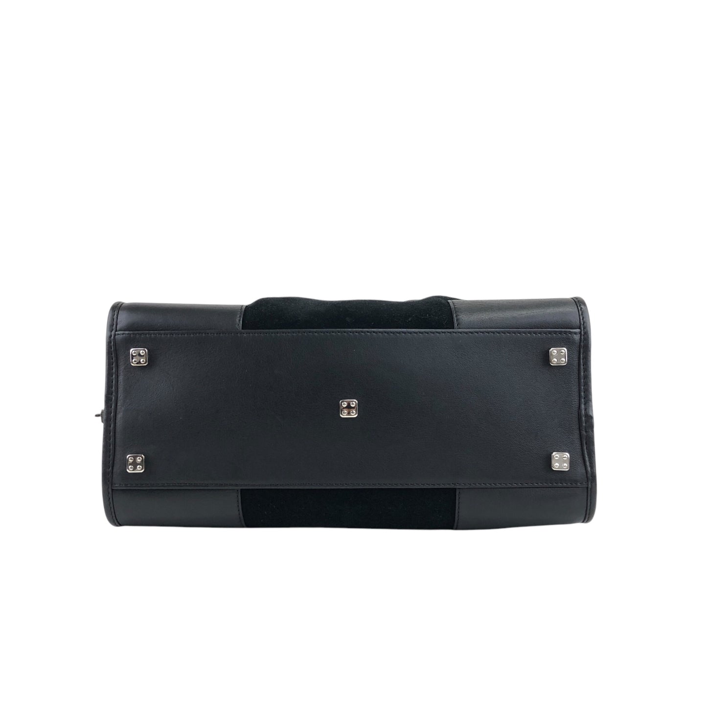 LOEWE Amazona28 Anagram Handbag Boston bag Black Vintage f8gywz