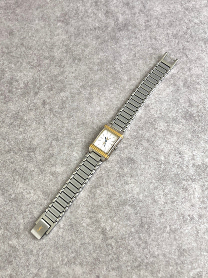 Yves Saint Laurent Watch Silver Vintage 3s3tmn