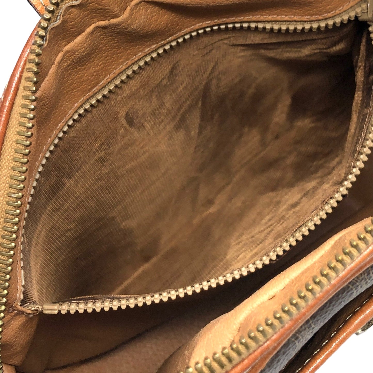 CELINE Macadam Blason Shoulder bag Brown Vintage vd3r2w